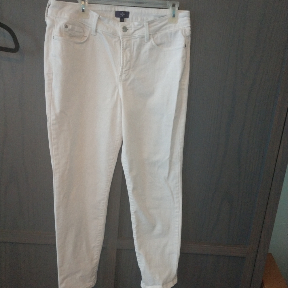 NYD jeans white denim